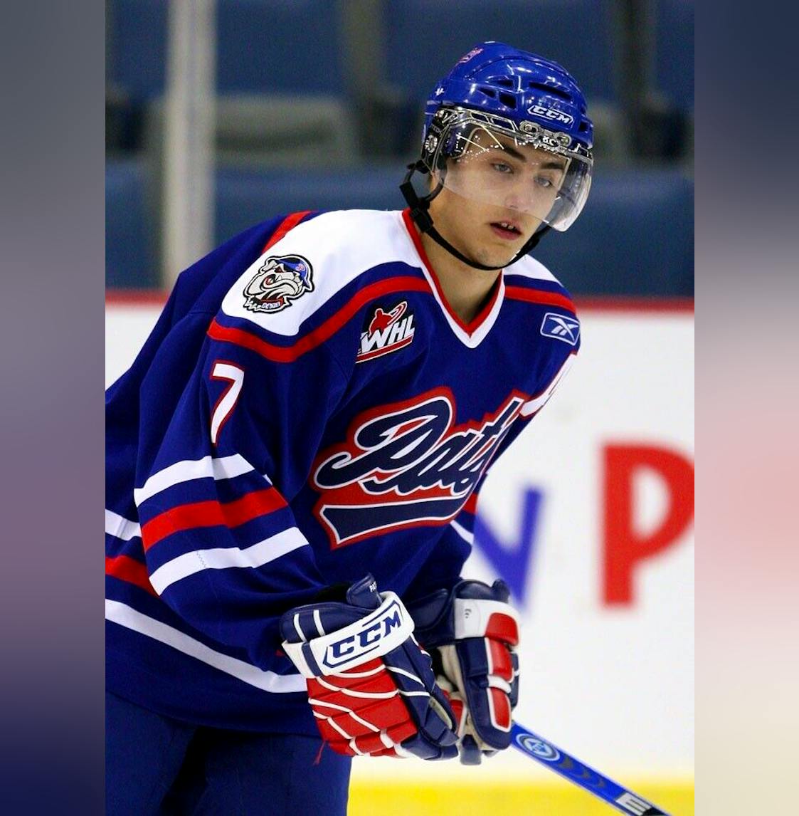 Jordan Eberle Regina Pats WHL Hockey Jersey XL